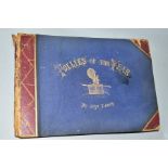 LEECH, JOHN, 'Follies of the Year' first edition, 1844-1864, pub. Bradbury, Evans & Co (some