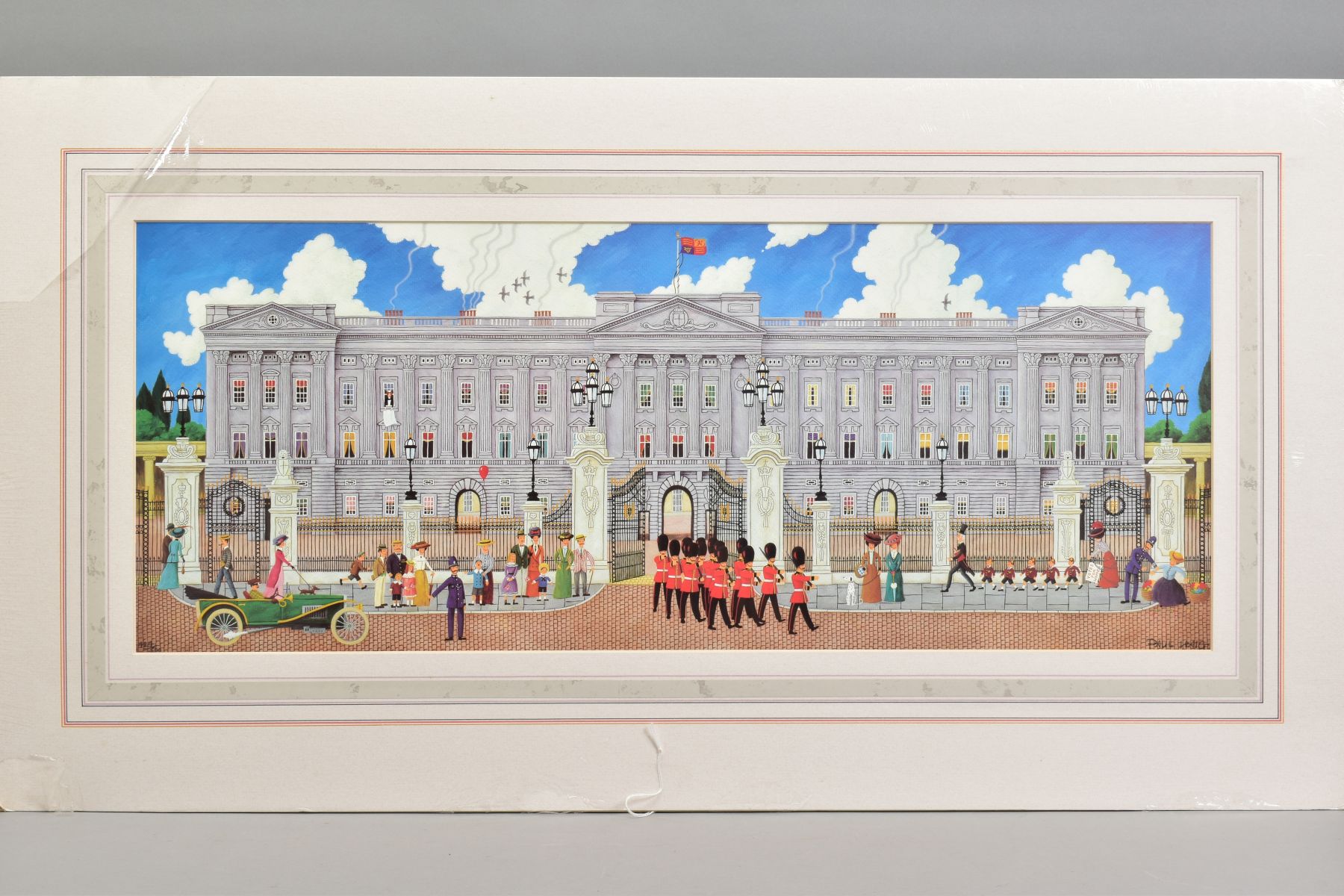 PAUL HAIG (CONTEMPORARY), 'They're Changing The Guard', a Limited Edition print of Buckingham