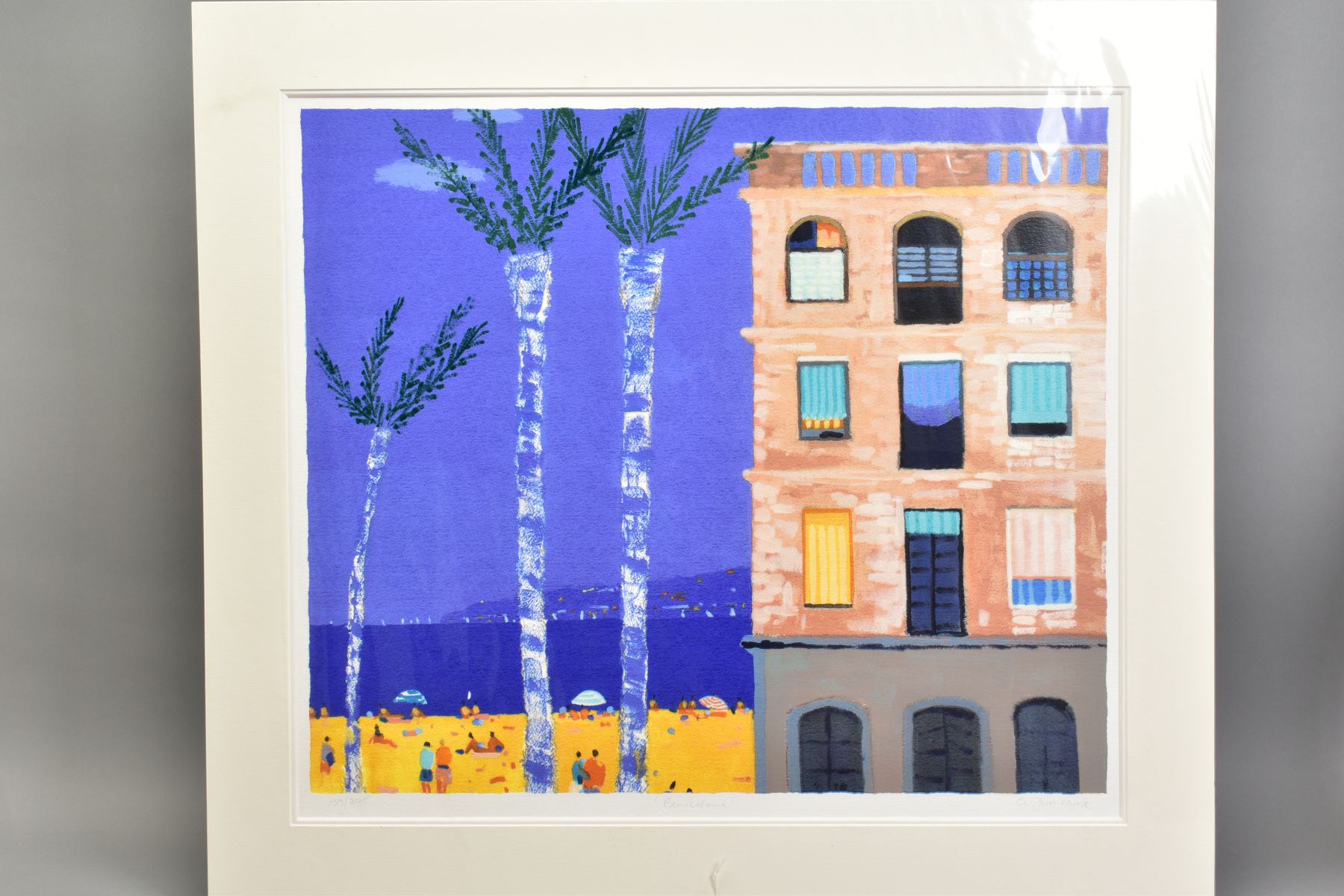 ALAN FURNEAUX (BRITISH 1953), 'Barcelona', a Limited Edition print, 159/275, signed to lower margin,