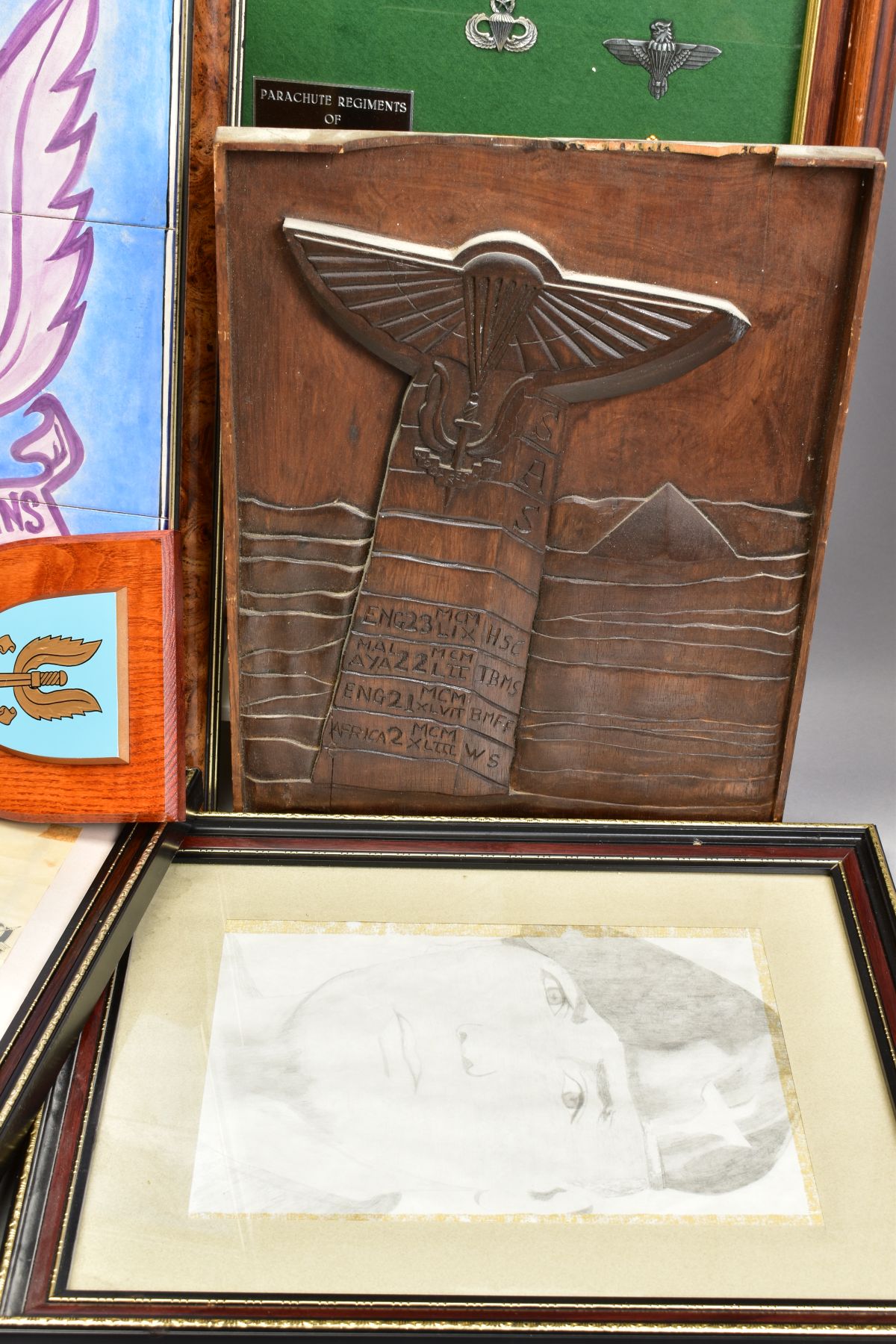 A SUPERB AND ALMOST TOTALLY UNIQUE GROUP OF NINE MEDALS, awarded to a member of the '22 Special - Image 12 of 36