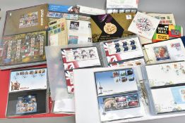 THREE ALBUMS OF MODERN GREAT BRITAIN STAMPS, two albums with First Day Covers from 2007-2018,