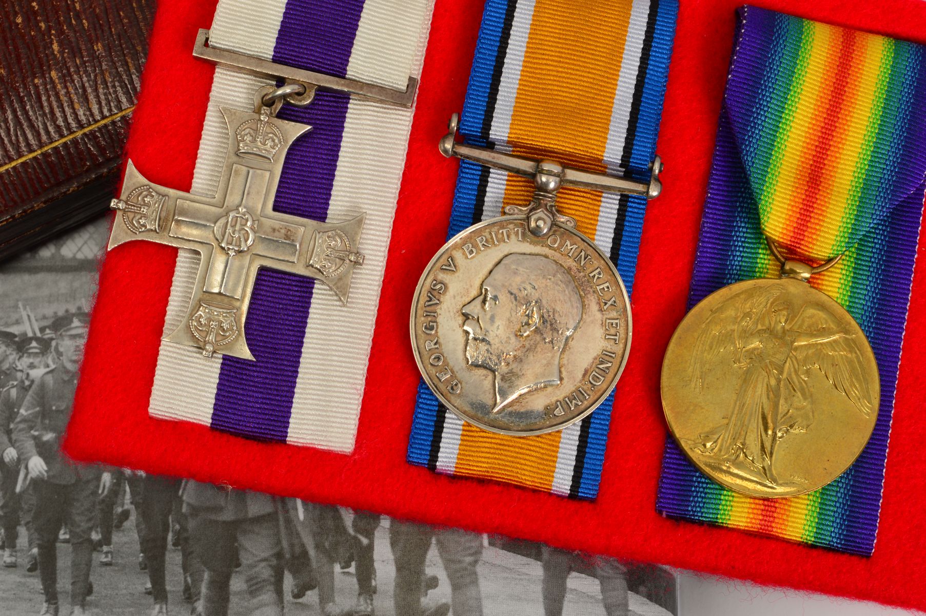 A WWI M.C. GALLANTRY GROUP OF THREE MEDALS TO AN OFFICER WHO SERVED WITH THE 28TH LONDON REGIMENT - Image 4 of 5