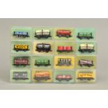 A QUANTITY OF BOXED PECO N GAUGE WAGONS, all are models of assorted private owner wagons, with