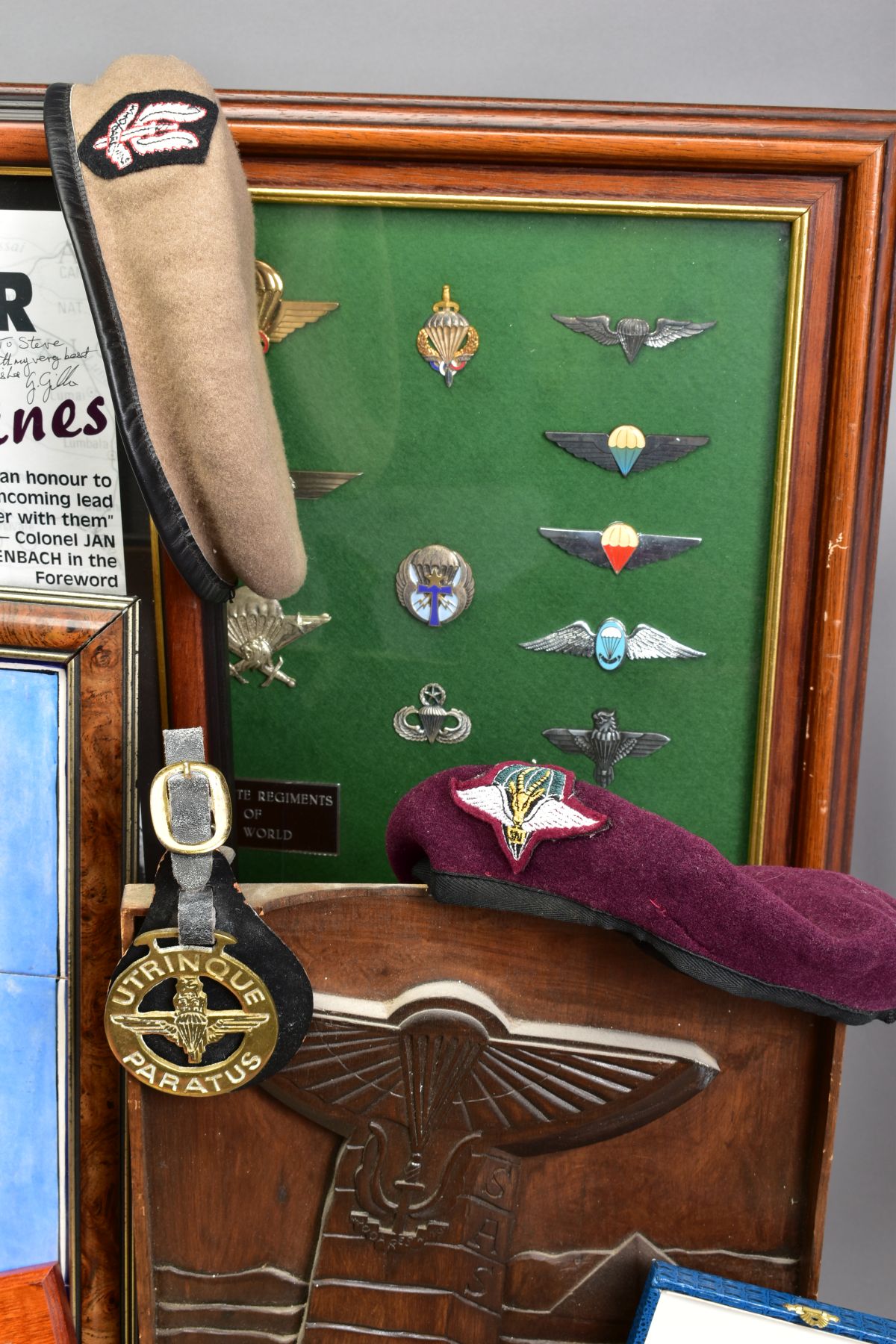 A SUPERB AND ALMOST TOTALLY UNIQUE GROUP OF NINE MEDALS, awarded to a member of the '22 Special - Image 2 of 36
