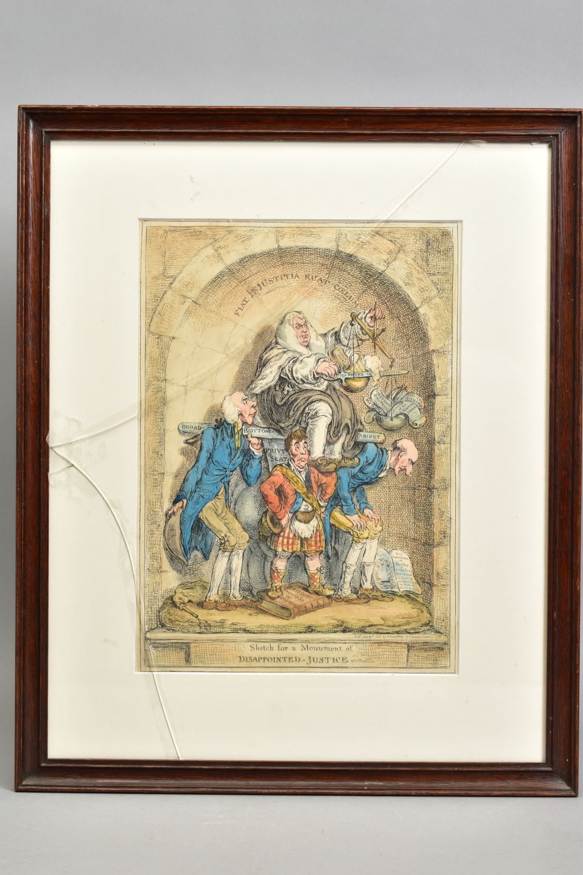 POLITICAL INTEREST CARICATURES, After James Gillray (1757-1815), 'The Daily-Advertiser; Vide, - Image 10 of 13