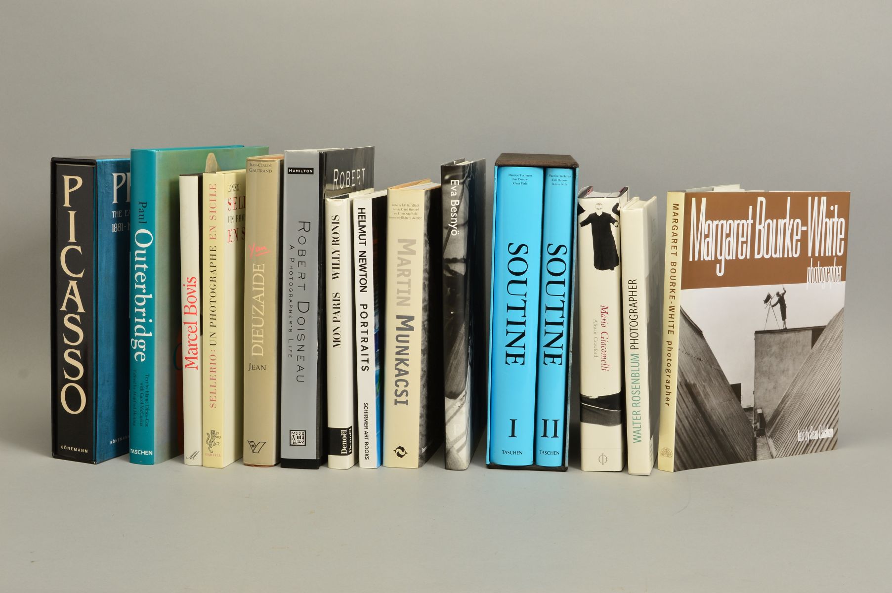 ART BOOKS, two boxes comprising Art & Photography books and Monographs, including Soutine (two