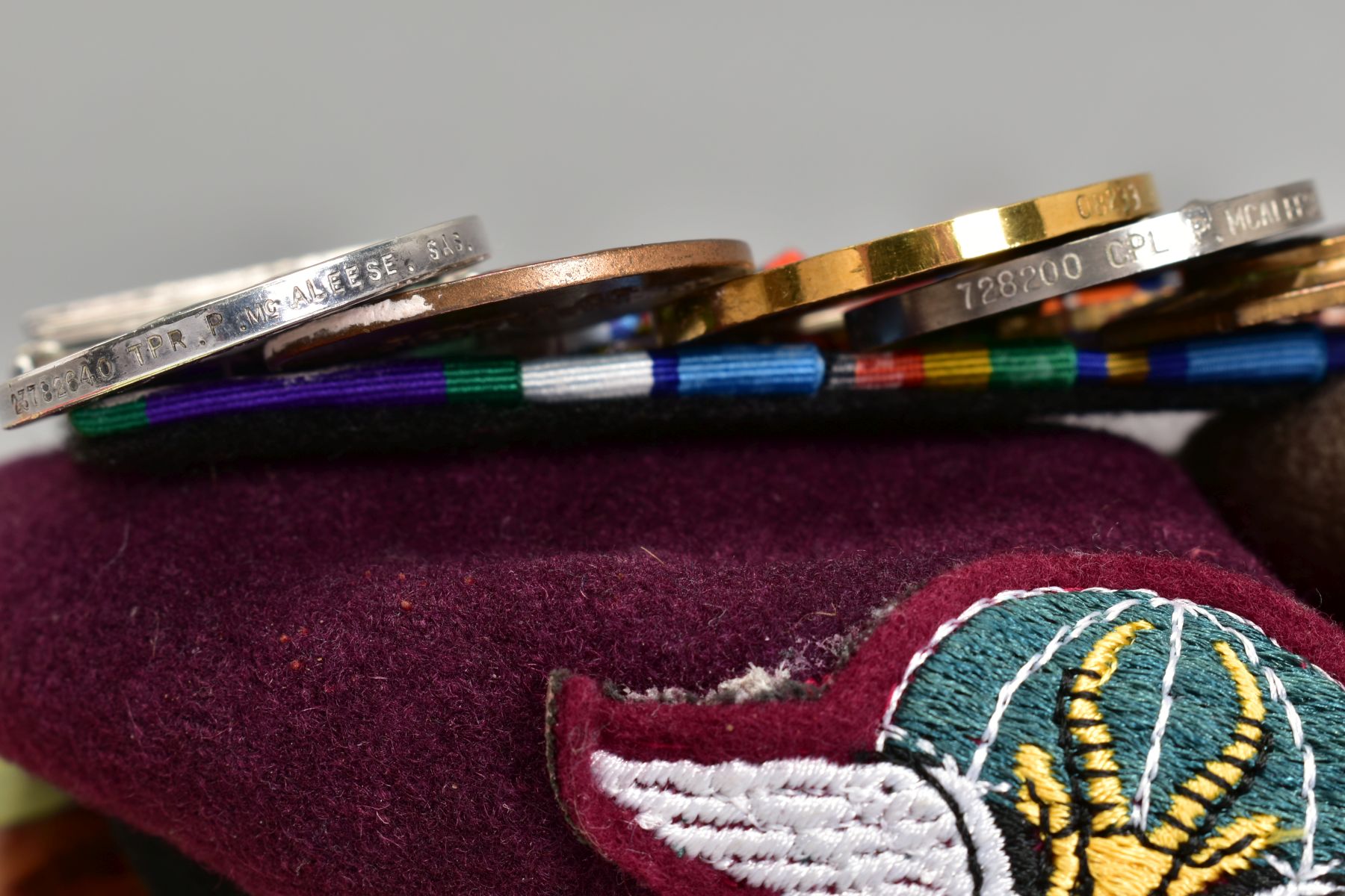 A SUPERB AND ALMOST TOTALLY UNIQUE GROUP OF NINE MEDALS, awarded to a member of the '22 Special - Image 26 of 36