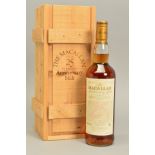 A BOTTLE OF THE MACALLAN 25TH ANNIVERSARY MALT, distilled in 1974 and bottled in 1999, 43% vol,