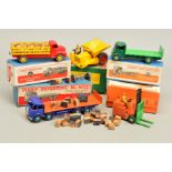 A QUANTITY OF BOXED DINKY SUPERTOYS AND DINKY TOYS, comprising Foden Flat Truck with Tailboard, No.