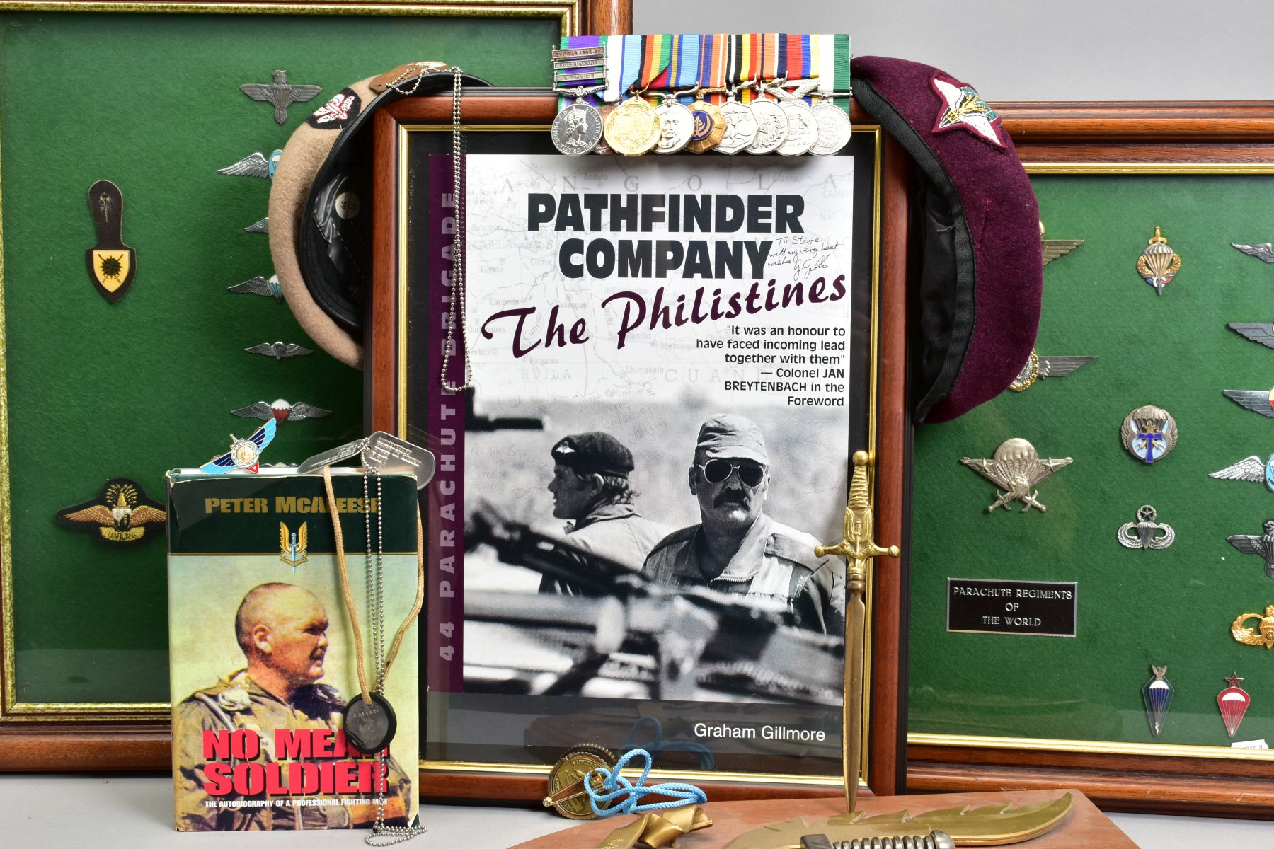 A SUPERB AND ALMOST TOTALLY UNIQUE GROUP OF NINE MEDALS, awarded to a member of the '22 Special - Image 15 of 36