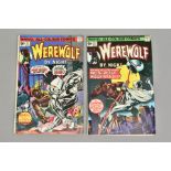 WEREWOLF BY NIGHT, volume 1, issues 32 and 33, (first appearance and second appearance of Moon