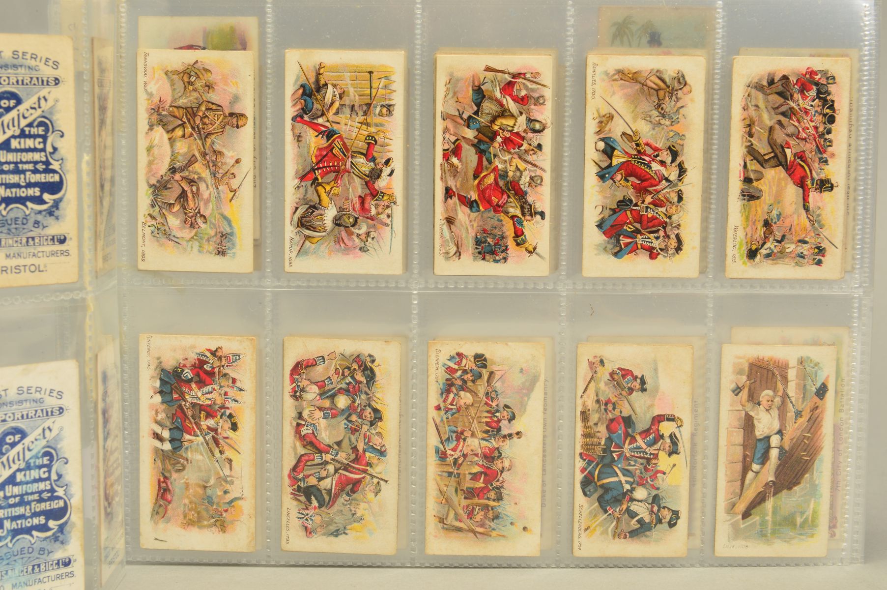 A COLLECTION OF FIFTY SEVEN TADDY'S CIGARETTE CARDS ON A MILITARY THEME, featuring incomplete sets - Image 2 of 6