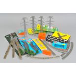 A QUANTITY OF BOXED AND UNBOXED N GAUGE TRACK, CONTROLLERS AND ACCESSORIES, including boxed Kato,