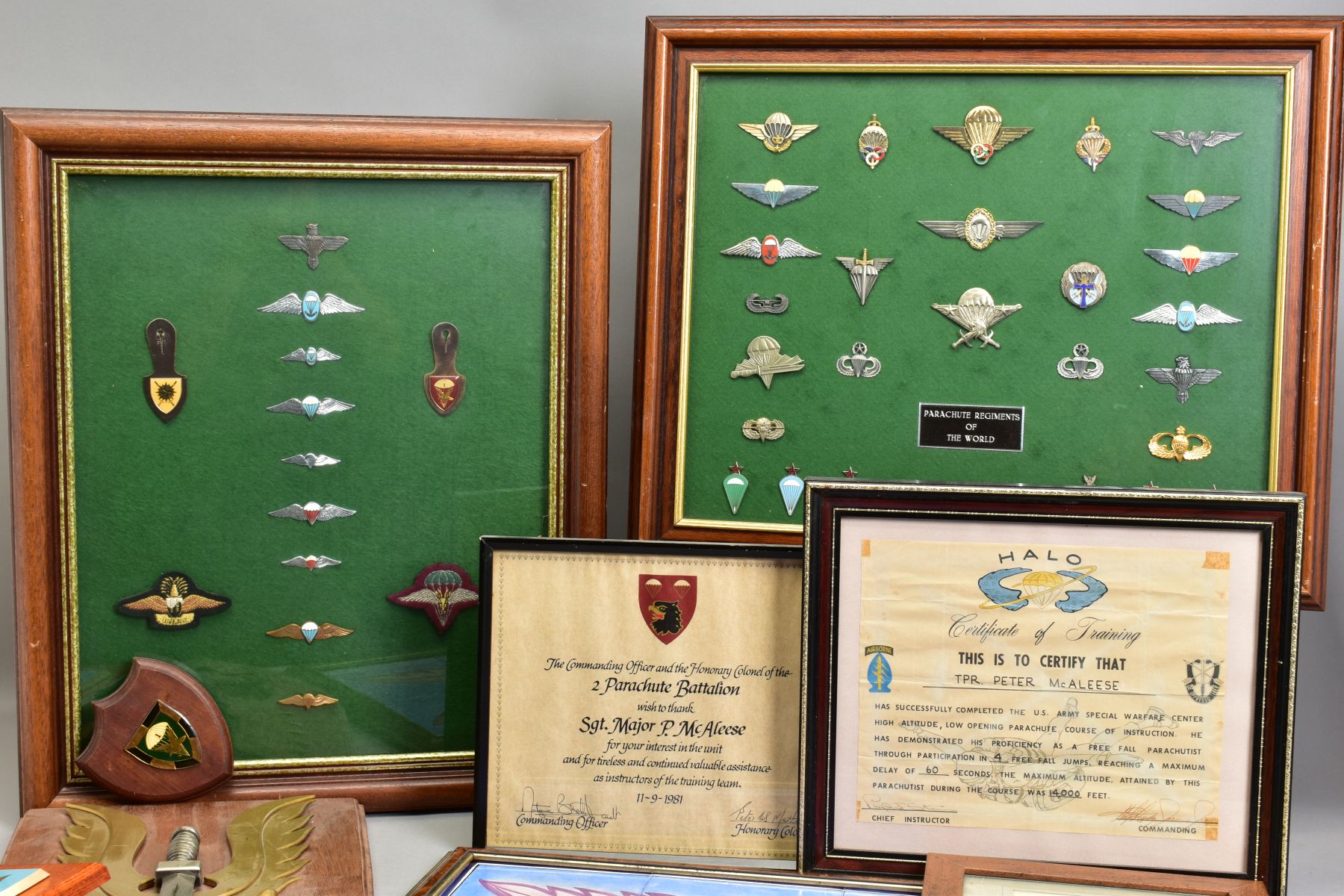 A SUPERB AND ALMOST TOTALLY UNIQUE GROUP OF NINE MEDALS, awarded to a member of the '22 Special - Image 13 of 36