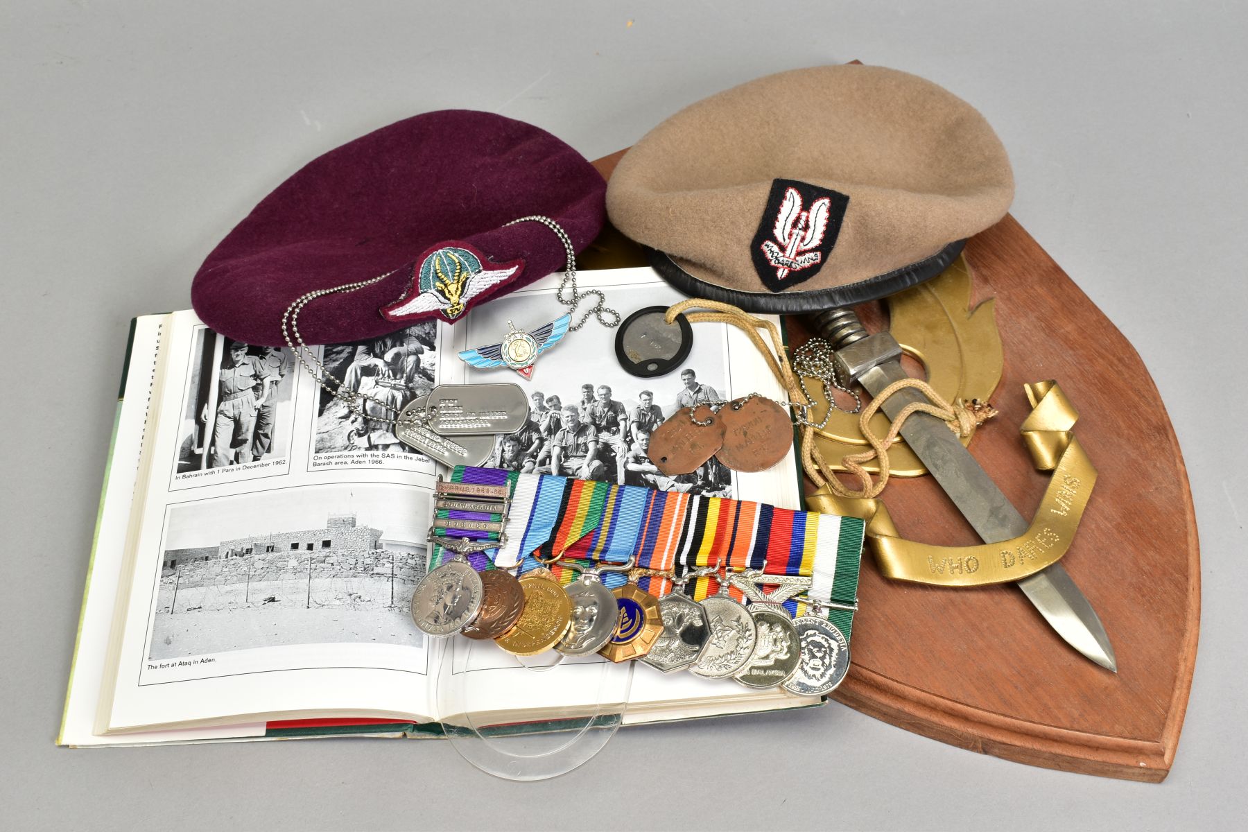 A SUPERB AND ALMOST TOTALLY UNIQUE GROUP OF NINE MEDALS, awarded to a member of the '22 Special - Image 23 of 36