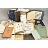 A LARGE ACCUMULATION OF STAMPS, in two boxes, note album of KGV war tax stamps TOGO overprints,