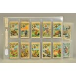 ONE COMPLETE SET AND THREE INCOMPLETE SETS OF CIGARETTE CARDS, comprising Pure Virginia