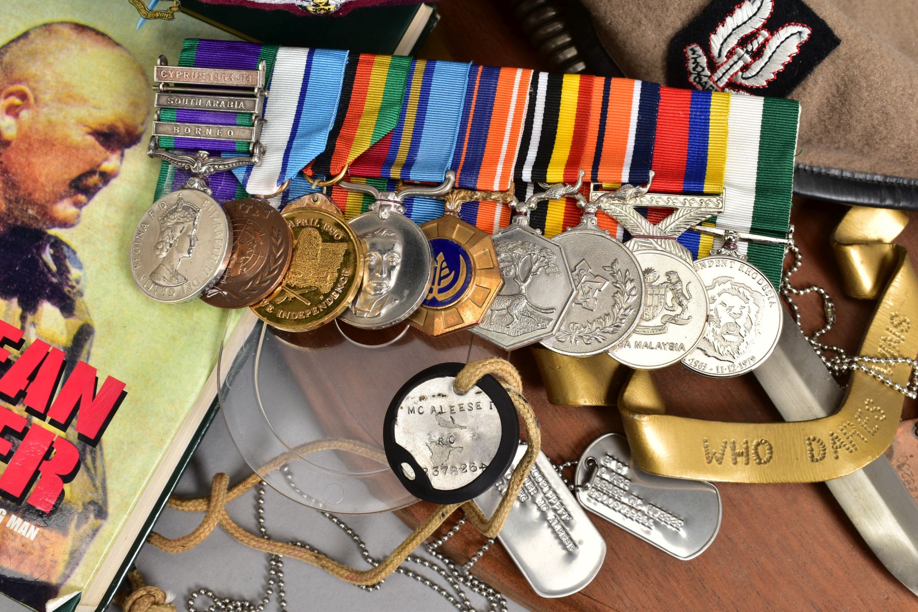 A SUPERB AND ALMOST TOTALLY UNIQUE GROUP OF NINE MEDALS, awarded to a member of the '22 Special - Image 25 of 36