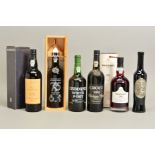 A COLLECTION OF VINTAGE AND NON-VINTAGE PORT, comprising a bottle of Croft 1982 Vintage, a bottle of