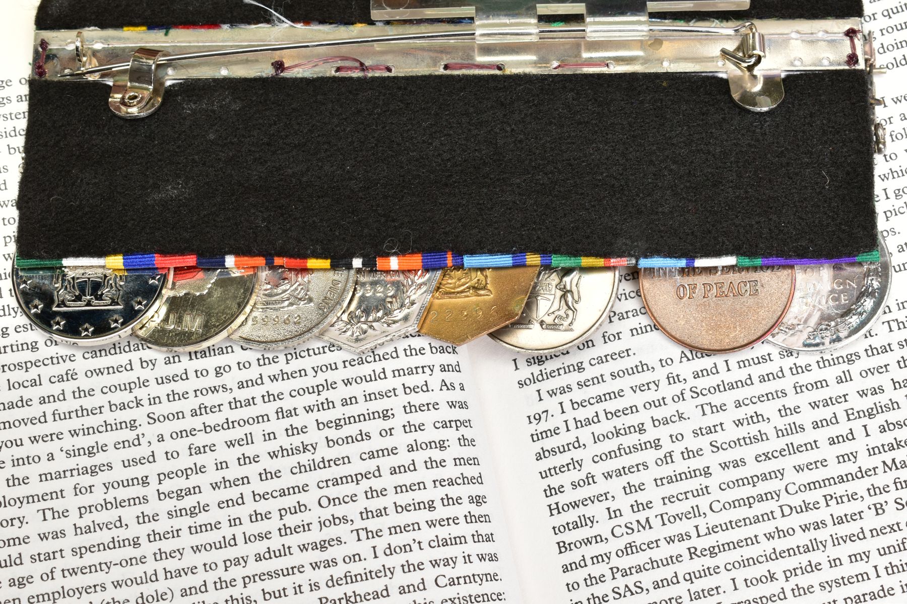 A SUPERB AND ALMOST TOTALLY UNIQUE GROUP OF NINE MEDALS, awarded to a member of the '22 Special - Image 10 of 36