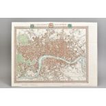 LONDON, CREIGHTON (R) AND WALKER (J & C), A Plan of London and its Environs, drawn and engraved