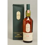 A BOTTLE OF LAGAVULIN SINGLE ISLAY MALT WHISKY, aged 16 Years, from The White Horse Distillers,