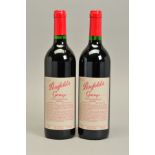 TWO BOTTLES OF PENFOLDS GRANGE 1998 SHIRAZ, bottled 1999, 14.5% vol, 75cl, this Australian classic