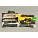 A QUANTITY OF BOXED AND UNBOXED N GAUGE LOCOMOTIVES, comprising Graham Farish Black 5 Class, No.