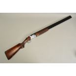 A 12 BORE OVER AND UNDER BERETTA, model S686 Special, serial number E41355B, 29 1/2'' barrels with a