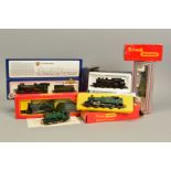 SIX BOXED OO GAUGE LOCOMOTIVES, comprising Bachmann Manor Class 'Bradley Manor' No.7802, G.W.R.