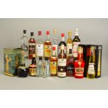 A COLLECTION OF SPIRITS, comprising a bottle of Wood's Old Navy Rum 100% proof, 26 2/3 fl.oz, two