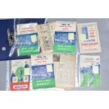 A COLLECTION OF FA AMATEUR CUP FINALS 1950, 1951, 1954, 1955, 1957 AND NEWSPAPER CUTTINGS