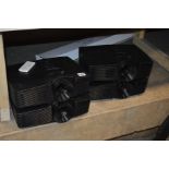 FOUR OPTOMA DLP PROJECTORS with VGA, HDMI, S video and USB inputs (two remotes) (6)