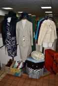 LADIES CLOTHING to include jacket by Viyella size 14, skirt size 12, unbranded woolen two piece,