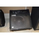 A LANEY RB3 BASS GUITAR WEDGE AMPLIFIER with 12'' driver and Piezo horn