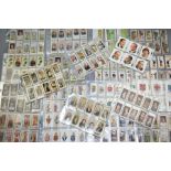 A COLLECTION OF TWENTY SEVEN SETS, PART SETS AND DUPLICATES OF WILL'S CIGARETTE CARDS comprising