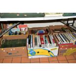 SIX BOXES OF BOOKS, ART COLLECTORS MAGAZINES ETC, to include 'The Novels of Charles Dickens', etc