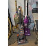 A VAX MACH AIR REACH UPRIGHT VACUUM together with a Vax dual power, Dyson DC01 upright vacuum and