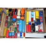 A QUANTITY OF ASSORTED PLAYWORN DIECAST VEHICLES, to include Dinky Toys Captain Scarlet Spectrum