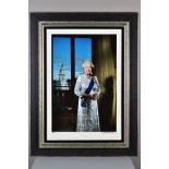 JOHN SWANNELL (BRITISH 1946) 'H M QUEEN ELIZABETH II 2012. 1' a limited edition giclee print 3/60,