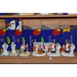 SIX BOXED COALPORT LIMITED/SPECIAL EDITION THE SNOWMAN CHARACTER FIGURES, two 'The Snowman and