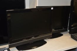 TWO GOODMANS 26'' LCD TV on stand