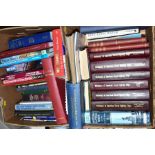 TWO BOXES OF MILITARY BOOKS, including Housley 'A History of The 1st/5th Territorial Battalian', The