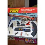 A BOXED IDEAL TCR TOTAL CONTROL RACING SUPER JAM CAR CHALLENGE SET, No 3304-3, appears largely