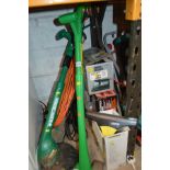 A COLLECTION OF ELECTRIC HAND TOOLS to include two boxed Black and Decker wallpaper strippers,