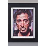 ZINSKY (BRITISH CONTEMPORARY) 'AL PACINO II', a limited edition print of the movie star 4/25, signed