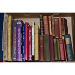 A BOX OF ASSORTED BOOKS, to include Dickens, Royalty etc