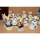 ELEVEN ROYAL DOULTON BRAMBLY HEDGE FIGURES, 'Poppy Eyebright' DBH1, 'Mr Apple' DBH2, 'Lord