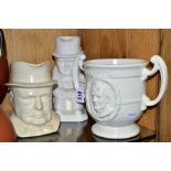 A BURLEIGH WARE 'CHAMPION OF DEMOCRACY' LOVING JUG, depicting President Roosevelt and Winston