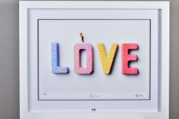 MR KUU (CONTEMPORARY) 'BIG LOVE', a limited edition giclee print on paper 35/195, of different